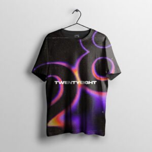 Camiseta Streetwear - Diseño Galaxy Neon